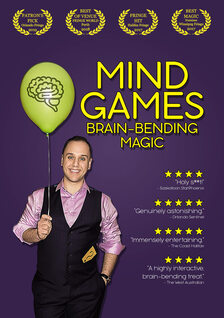 Mind Games: Brain-Bending Magic - Poster for Jeff Newman's award-winning show